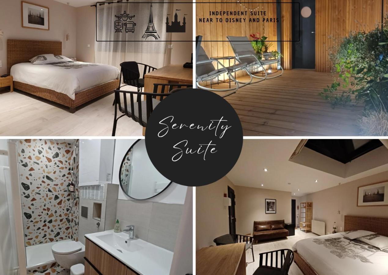 Serenity Indepedent Suite Near To Disneyland & Paris Bussy-Saint-Georges Luaran gambar